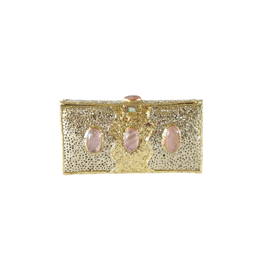 Pink Amethyst Clutch